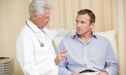 consultazione con un medico per la prostatite